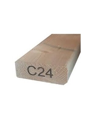 Kalibruota graduota C24 mediena 45x195x4500