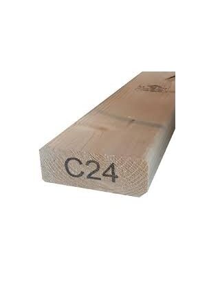 Kalibruota graduota C24 mediena 45x195x4800