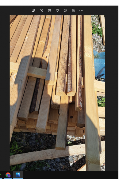 Kalibruota džiovinta mediena 45x45x2000 nukainota