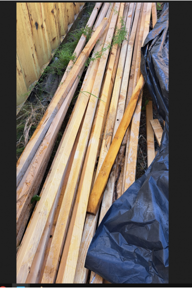 Kalibruota džiovinta mediena 45x45x6000  nukainota