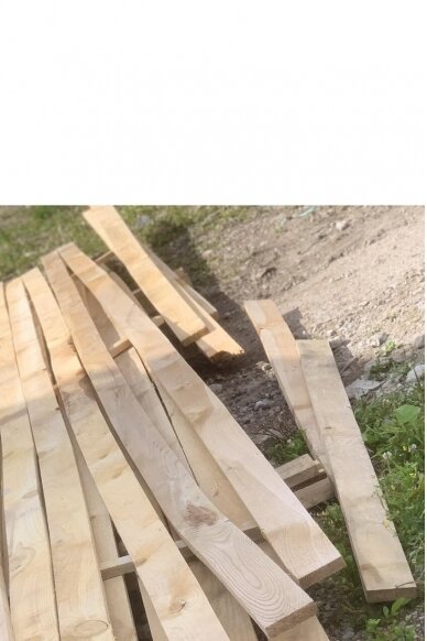 Statybinė mediena 25x100  nukainota