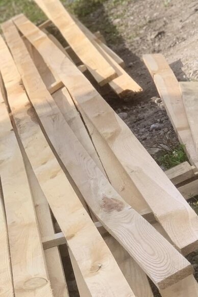 Statybinė mediena 30x100x6000  nukainota